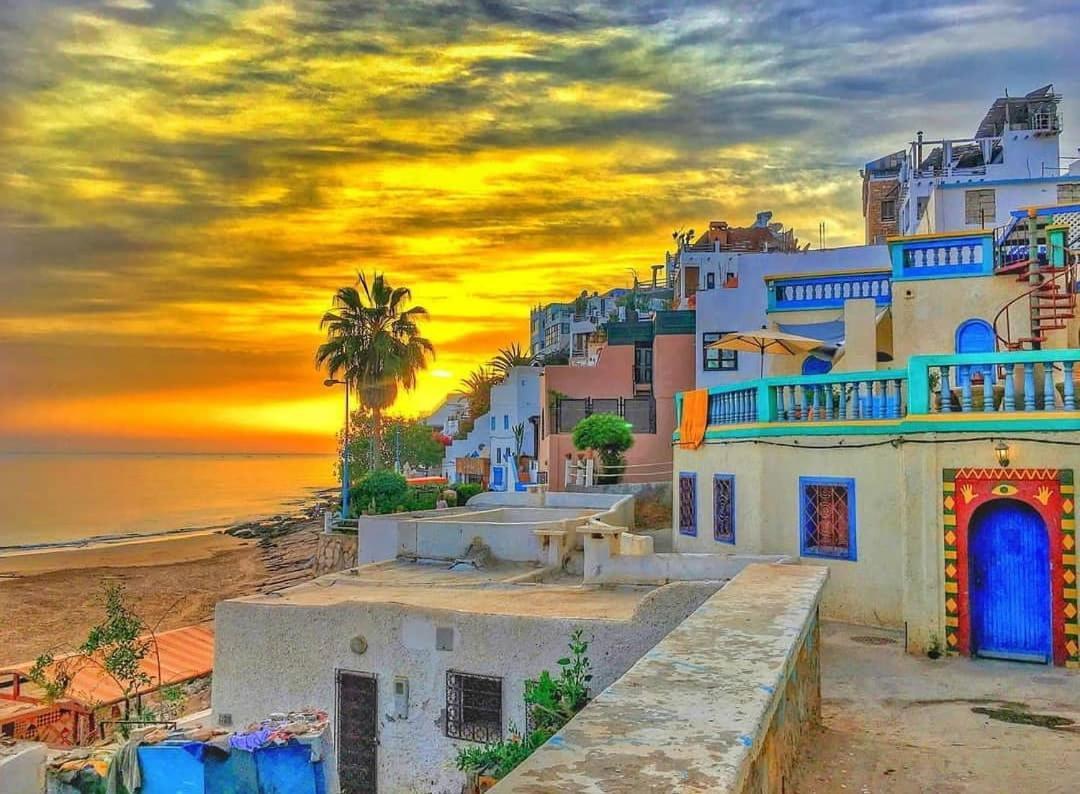 Taghazout Sea Surf Hotell Eksteriør bilde