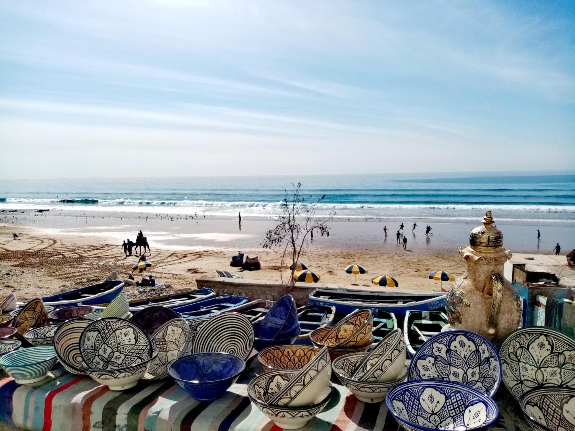 Taghazout Sea Surf Hotell Eksteriør bilde